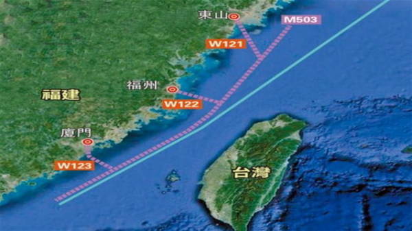 微配资 台当局话音刚落，一条新航线直冲台岛而去，岛内指挥频道瞬间乱套